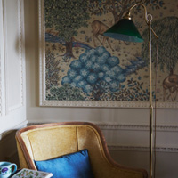 The design naturally swayed towards traditional styling given the age of the property. Our aim was to create a space that felt classic and sophisticated yet fun and exciting - conversational pieces, bolder colours and pattern all featuring in areas to add further interest to the home. The client’s existing antiques were modified and decorated with accessories and lighting so to not detract from the home’s charming ‘lived-in’ appeal.